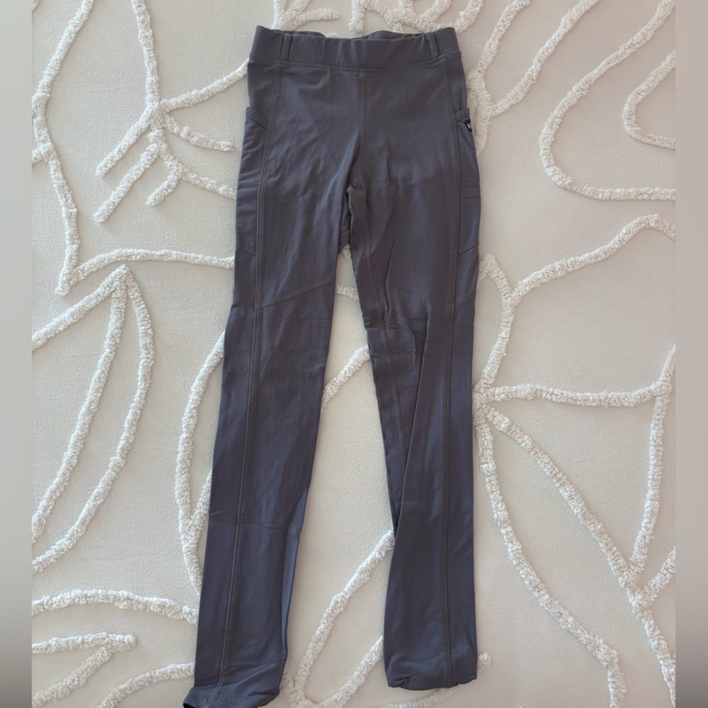 Kerrits Kids Leggings in Charcoal Gray